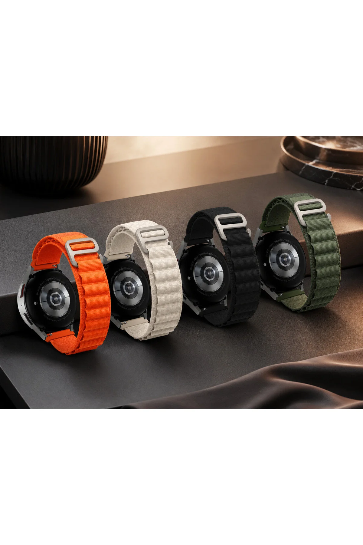 Amazfit Falcon Uyumlu 22mm Premium Örgü Saat Kordonu