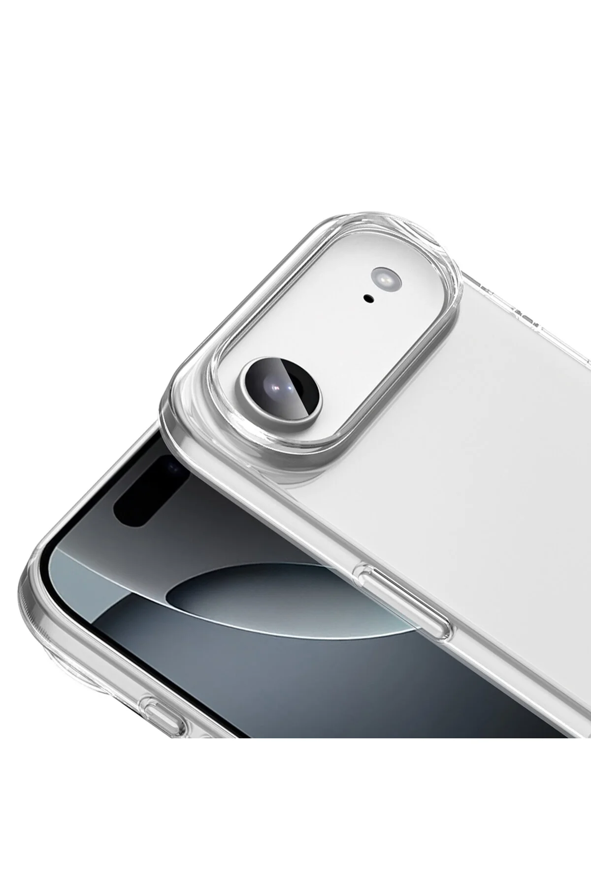 Apple iPhone 17 Air Kılıf Şeffaf Sert Darbe Korumalı A++ Kalite Kapak