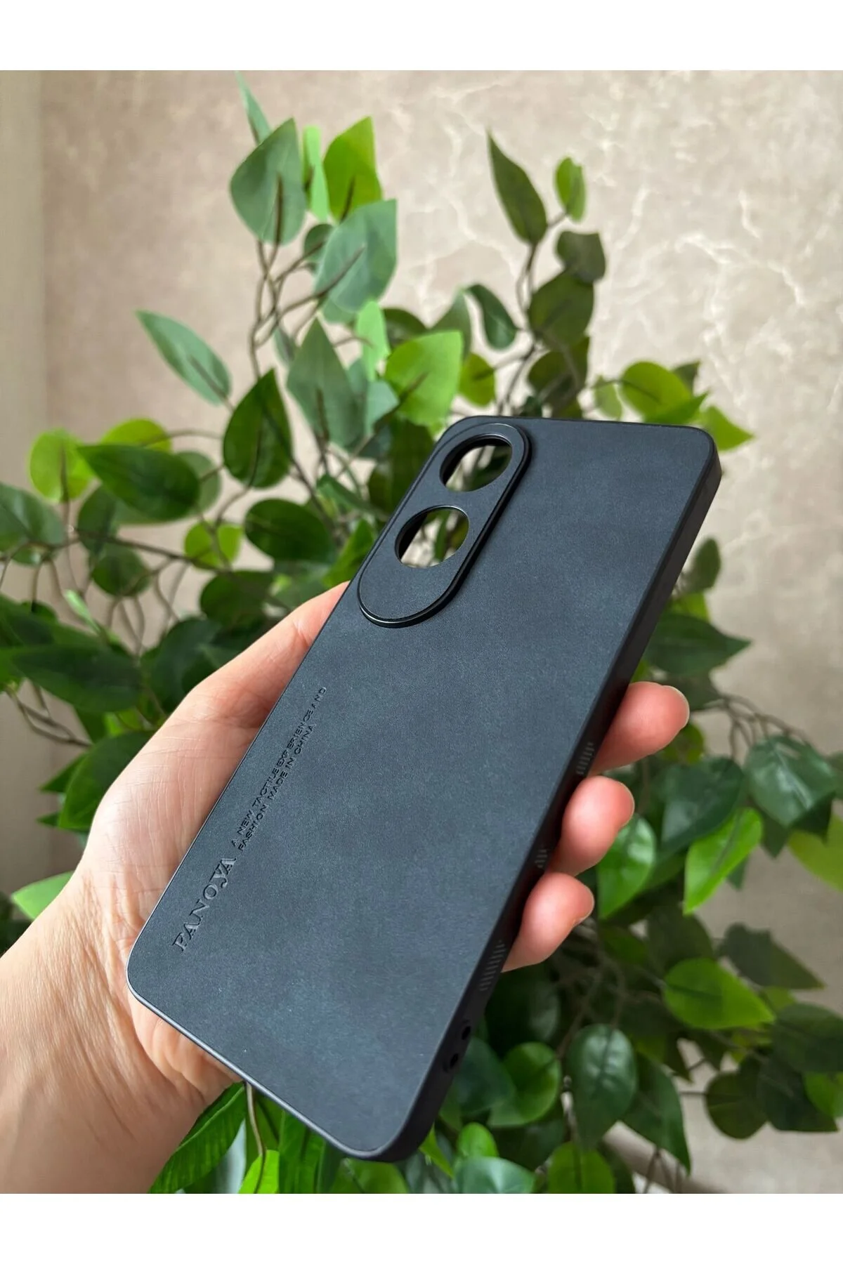 Oppo A60 Kılıf Kamera Koruma Çıkıntılı Renkli Kadife Tasarımlı Kapak