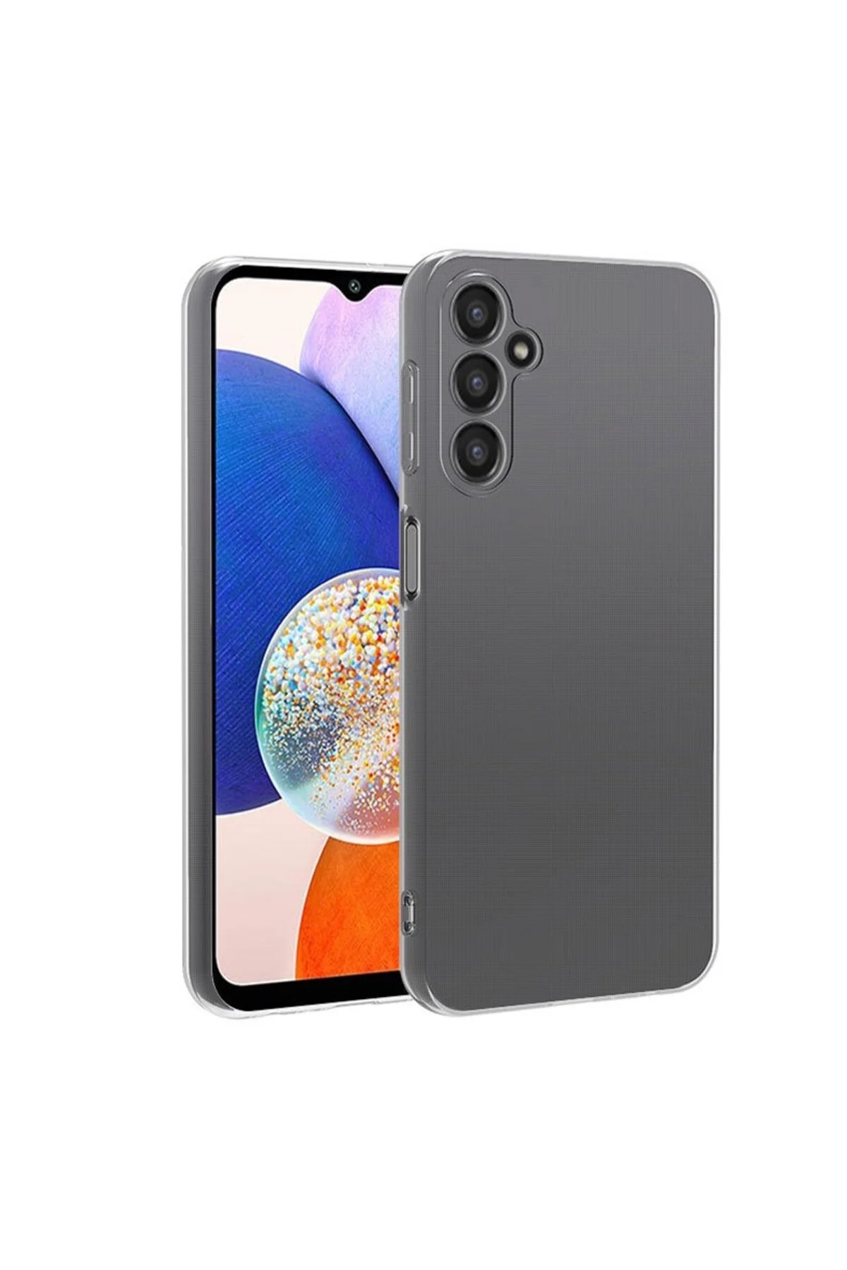 Galaxy A24 Uyumlu Şeffaf Ve Esnek Silikon Kılıf