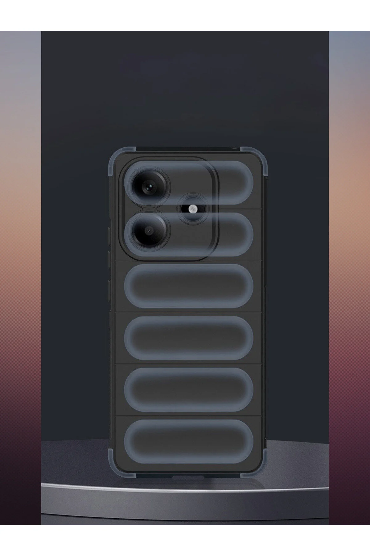 Apple iPhone 16 Kılıf Esnek Yapılı Arkası Oyuklu Tasarım Silikon Kapak