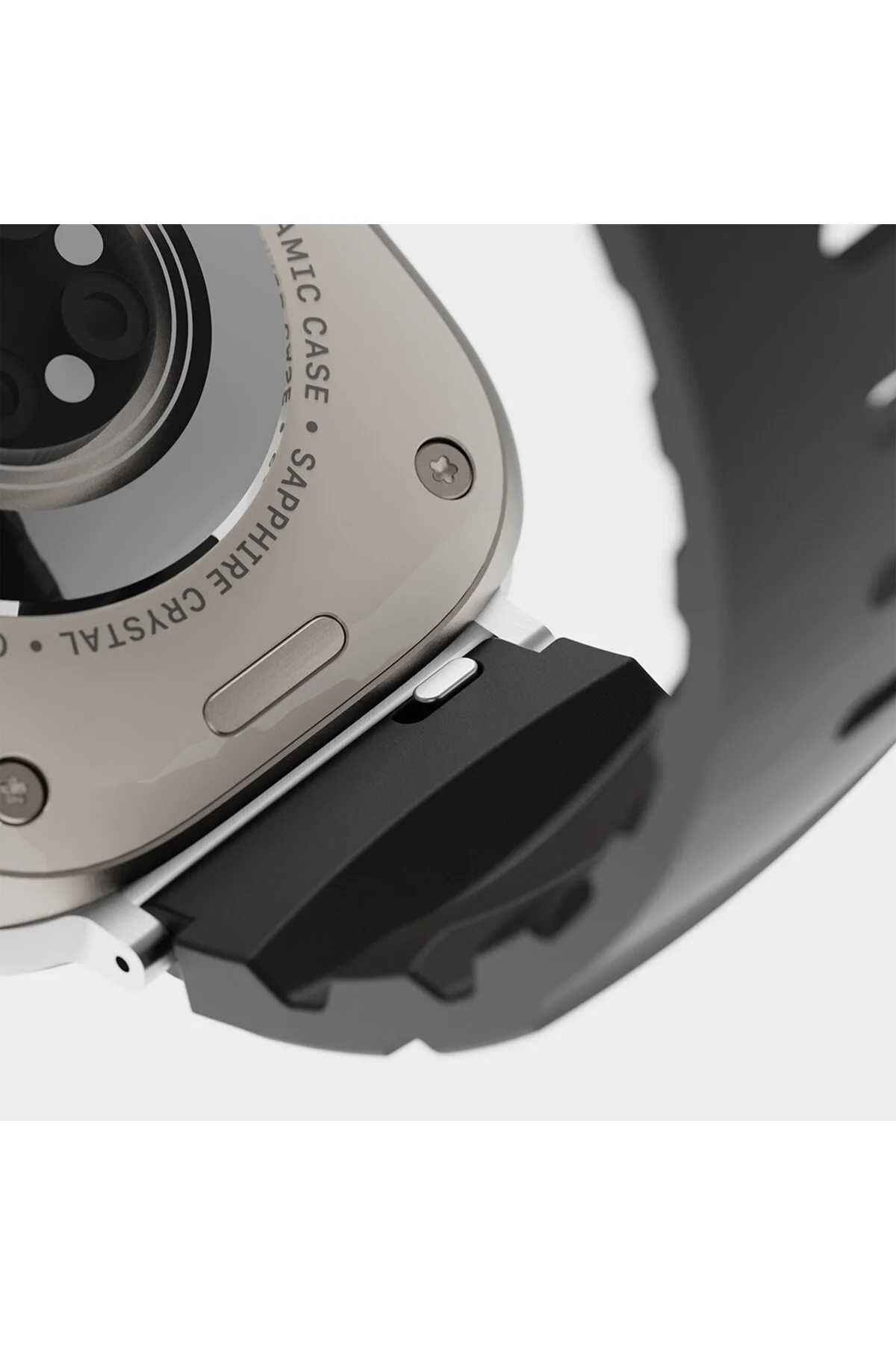 Watch 10 42mm İçin Uyumlu Renkli Silikon Kayış Kordon