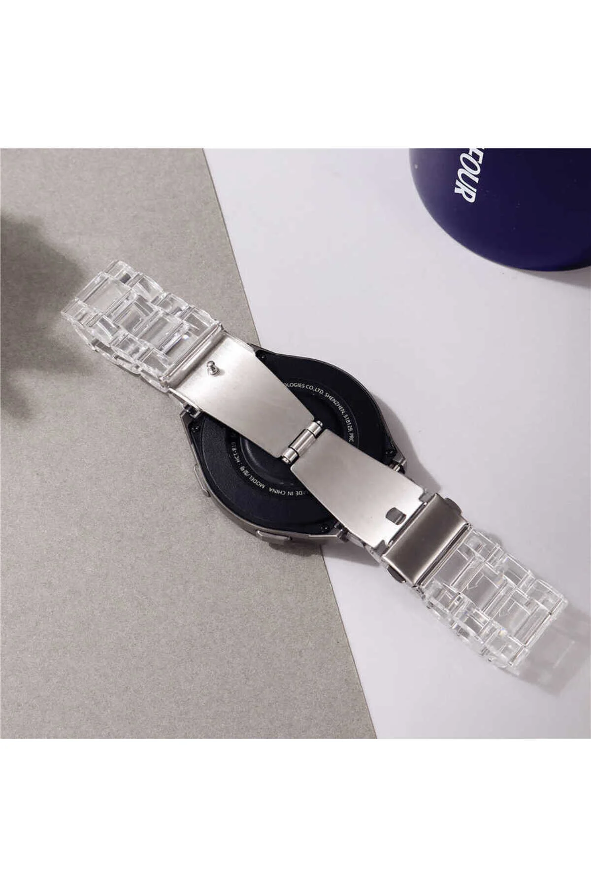 Galaxy Watch 42mm İçin Uyumlu Silikon Kordon - 20mm