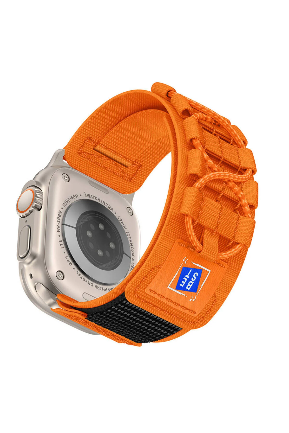 Watch 44mm İçin Uyumlu Hasır Kordon Kayış