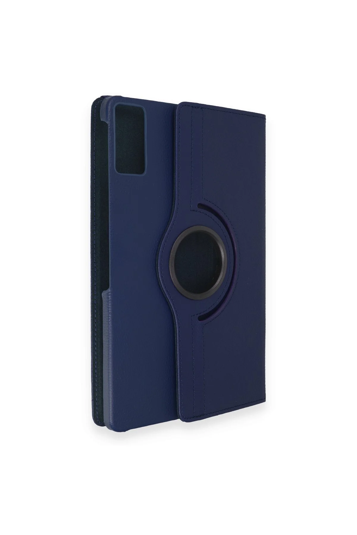 Xiaomi Redmi Pad Uyumlu Kılıf 360 Dönerli Deri Korumalı Tablet Kılıfı - Lacivert
