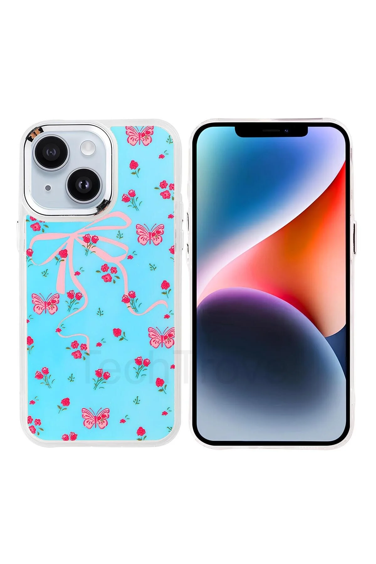 İphone 13 Kılıf Desenli Tasarımlı Elde Kaymayan | Soft Kapak