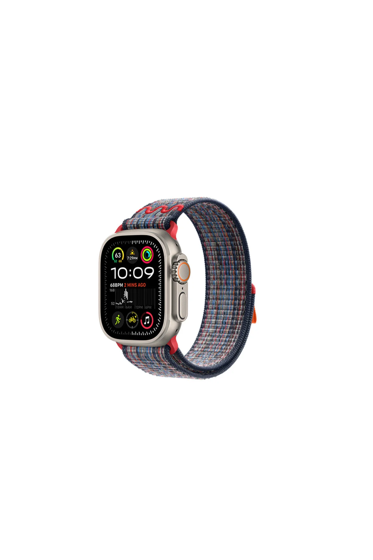Watch Ultra 49mm İçin Uyumlu Hasır Kordon Strap Kayış