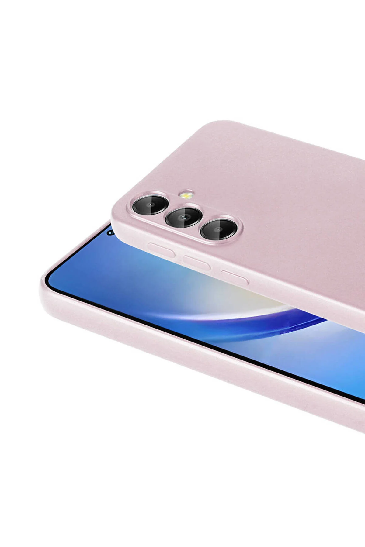Galaxy A35 Uyumlu Yumoş Renkli Silikon Kılıf