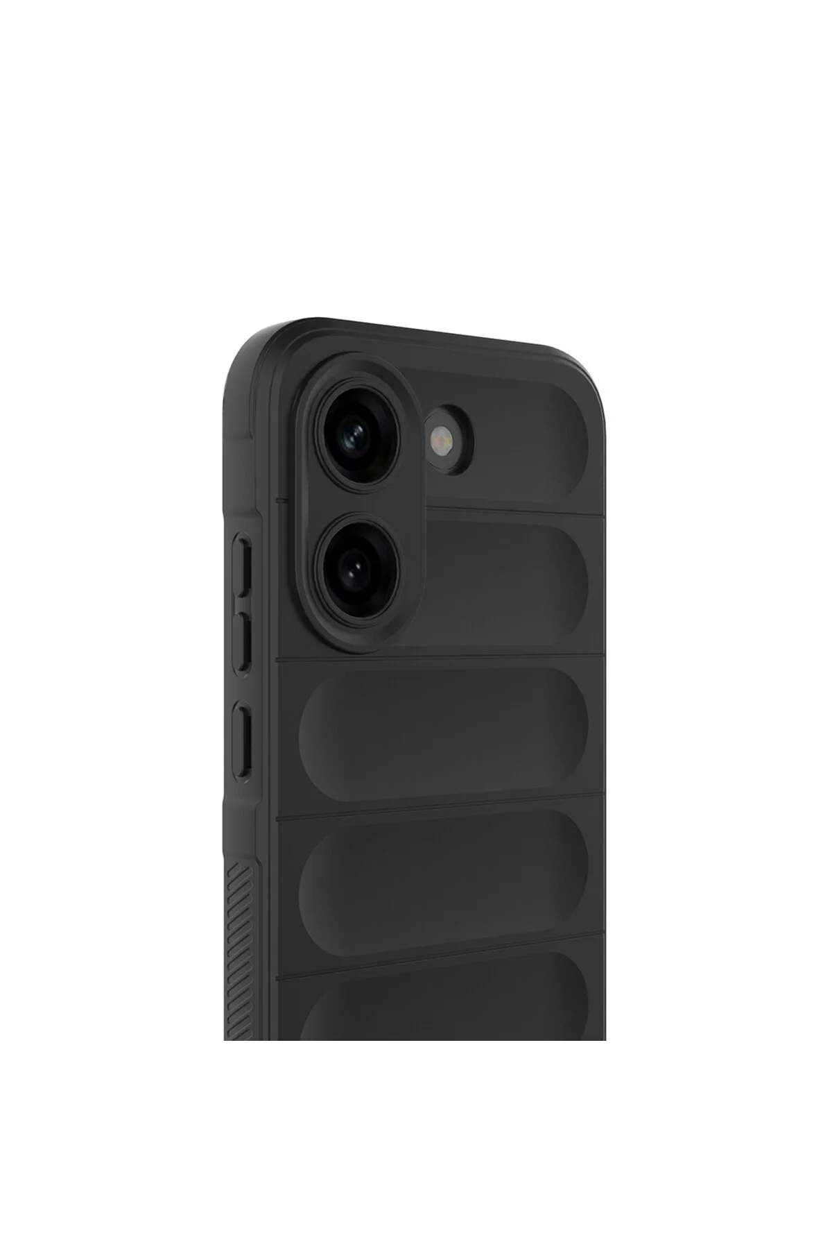 Poco X8 Pro İçin Uyumlu Esnek Yapılı Arkası Oyuklu Tasarım Silikon Kapak