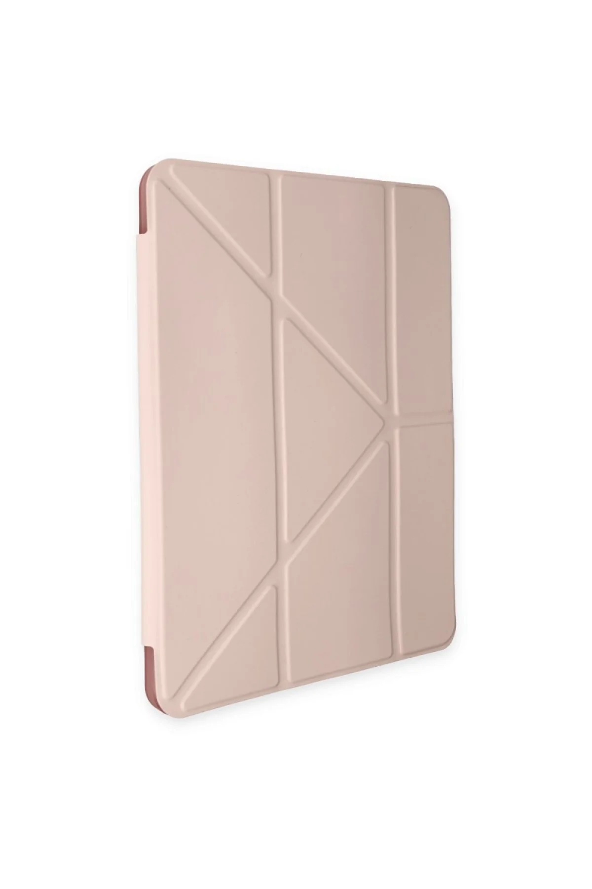 Huawei MatePad SE Uyumlu Kılıf Kalem Bölmeli Uyku Modlu Smart Case - Rose Gold