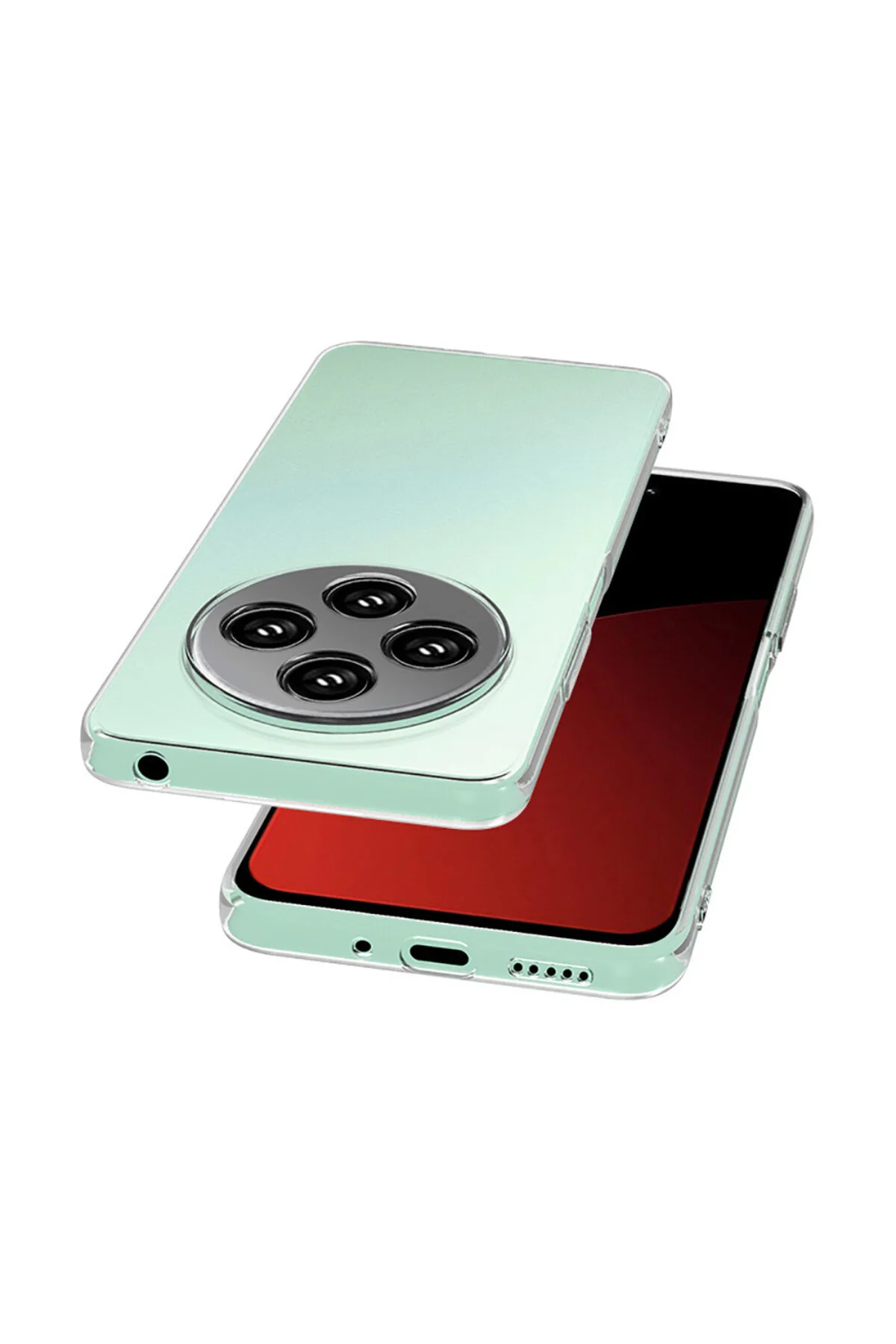 Xiaomi Redmi 14C 4G Uyumlu Soft Şeffaf Yumuşak Silikon Kılıf