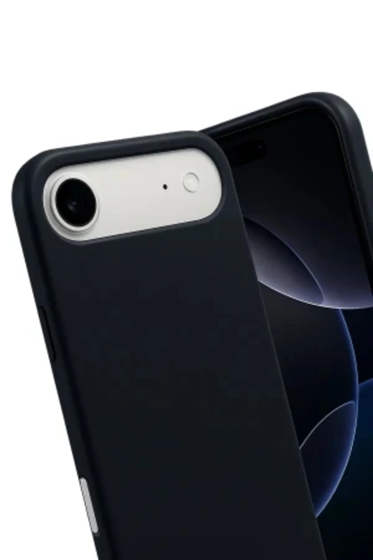 iPhone 17 Air İçin Uyumlu Içi Kadife Kamera Korumalı Silikon A Kalite Lansman Kapak