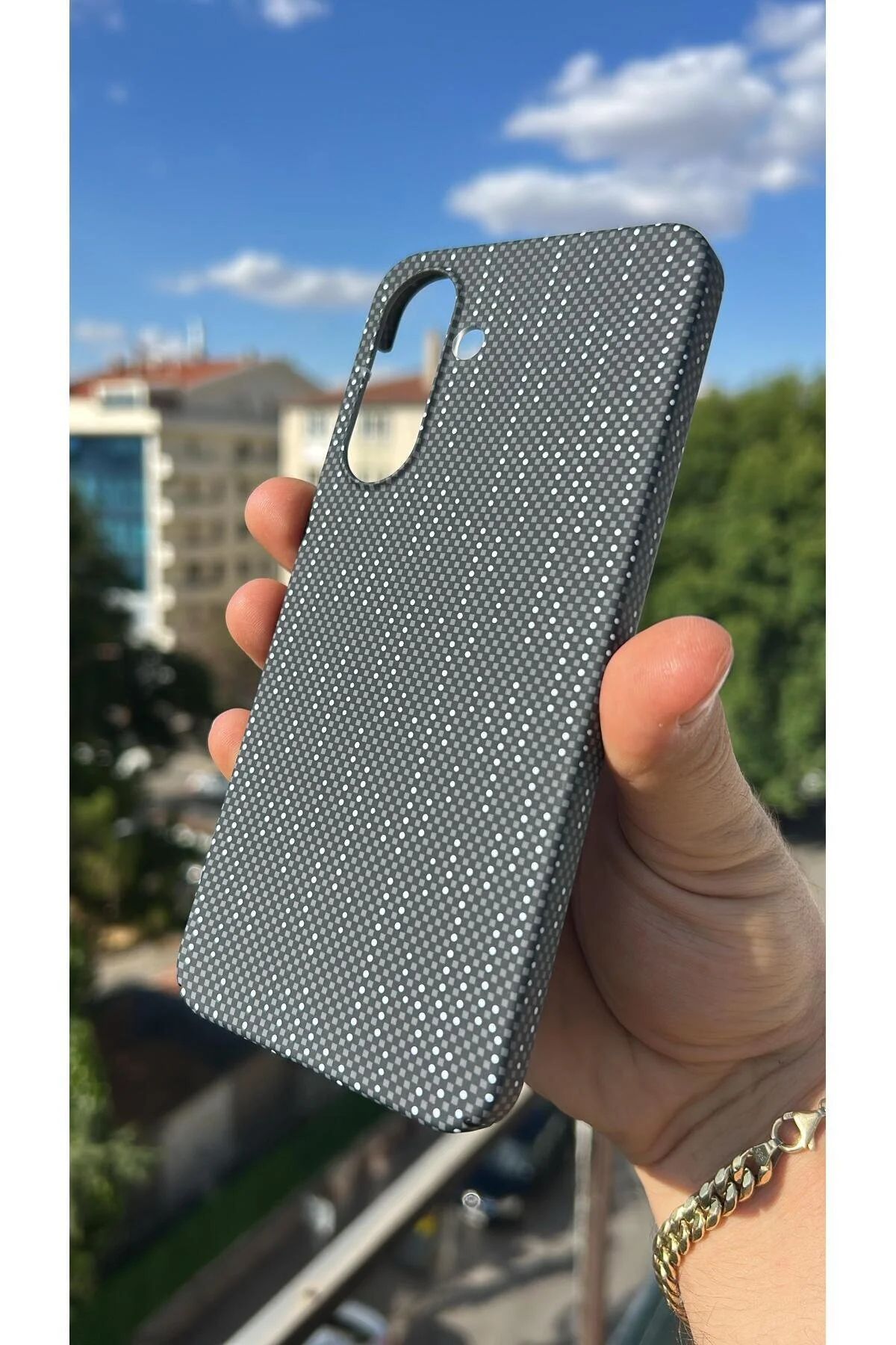 Samsung Galaxy S25 FE Kılıf Karbon Fiber Tasarım A++ Kalite Kapak