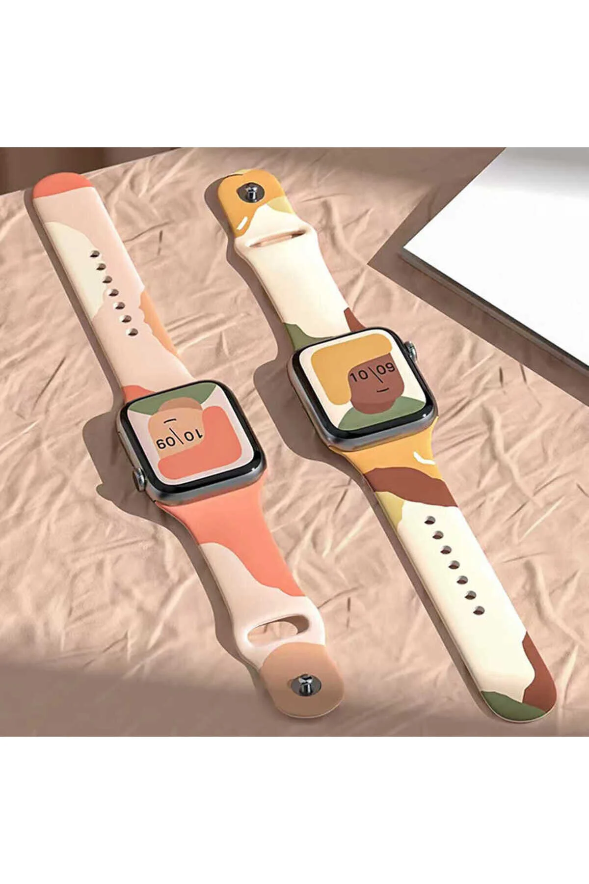 Watch 40mm İçin Uyumlu Silikon Strap Kayış Kordon