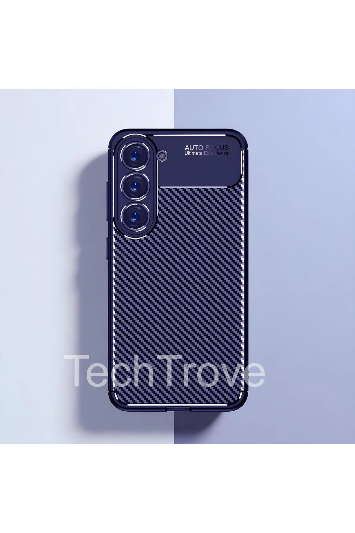 Samsung Galaxy S23 Plus Kılıf Kamera Korumalı Darbe Emici Karbon Fiber Desenli Kapak
