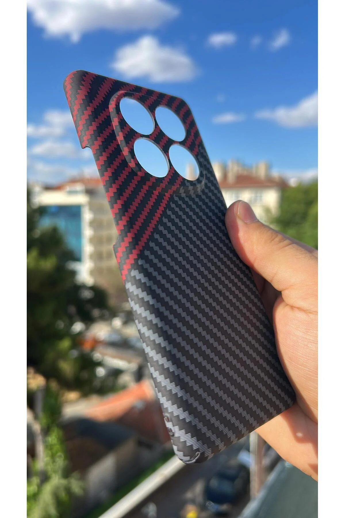Xiaomi Redmi Note 14 Pro Plus Kılıf Karbon Fiber Tasarım A++ Kalite Kapak