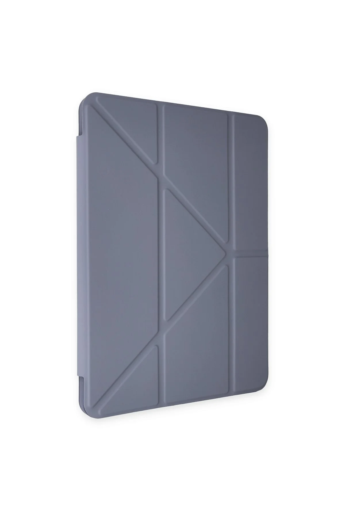 iPad Pro 12.9 (2018) Uyumlu Kılıf Kalem Bölmeli Uyku Modlu Smart Case - Lila