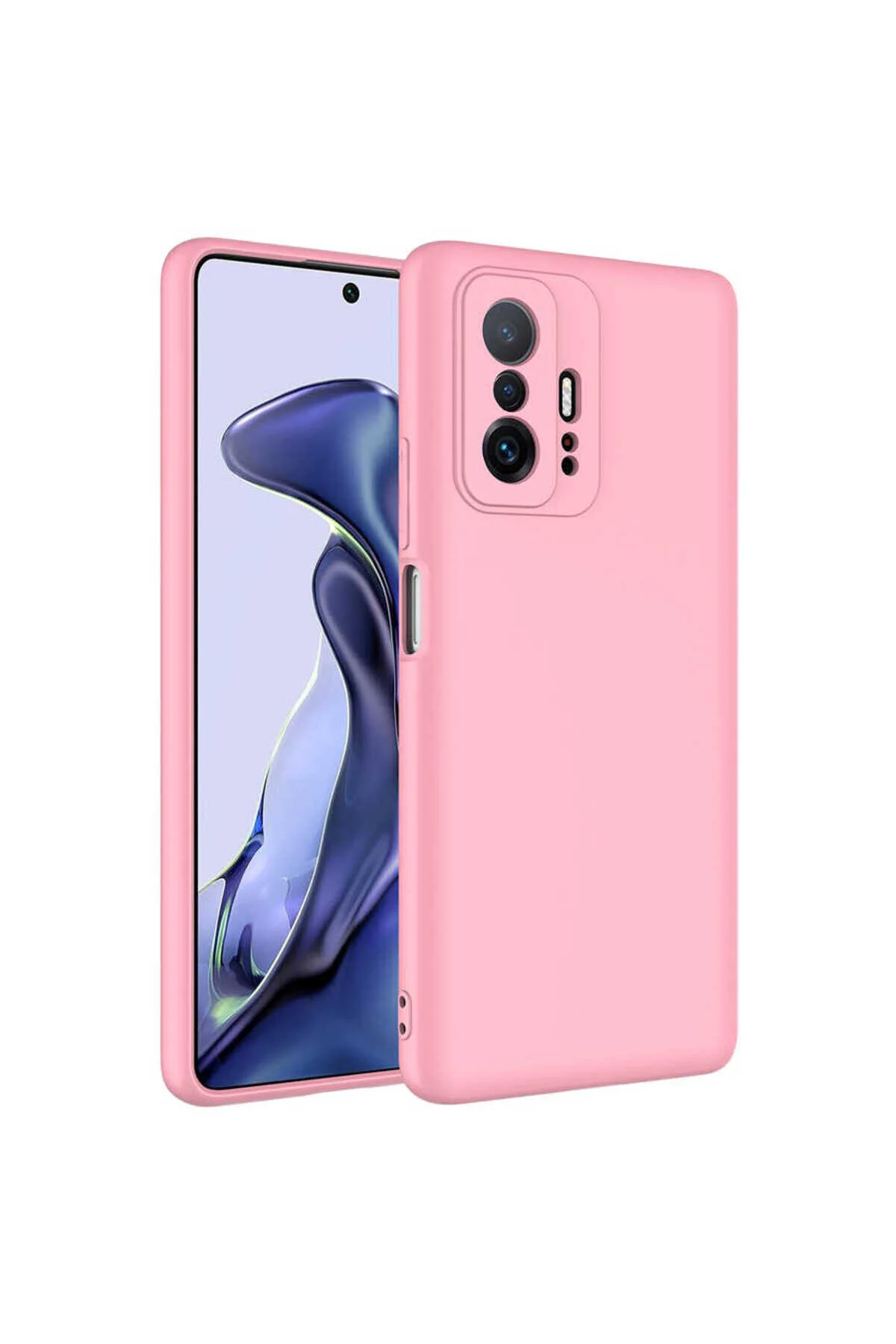 Xiaomi Mi 11T 5G Kılıf Içi Kadife Süet Tasarımlı Kamera Korumalı Silikon A Kalite Lansman Kapak