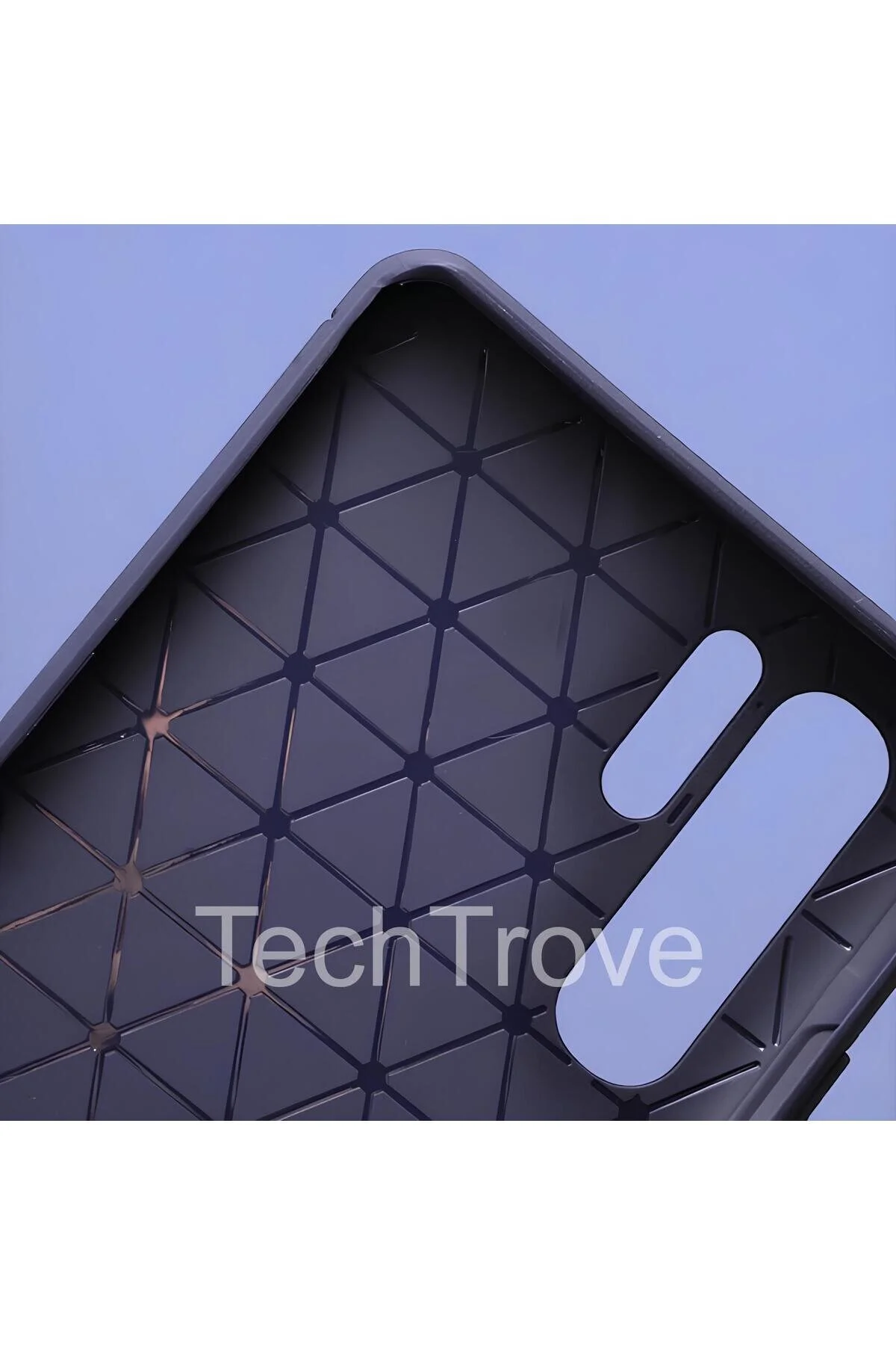 One Plus Nord N10 5G Kılıf Kamera Korumalı Darbe Emici Karbon Fiber Desenli Kapak