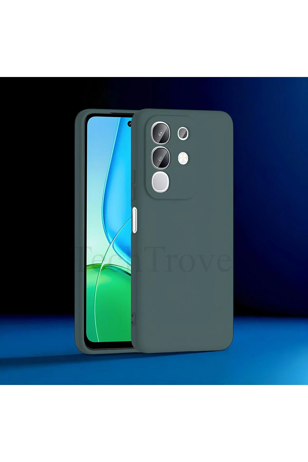 Vivo Y29 4G Kılıf İçi Kadife Süet Tasarımlı Kamera Korumalı Renkli Silikon Kapak