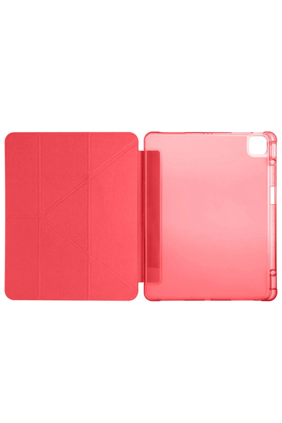 iPad Air 13 2024 İçin Uyumlu Kalem Bölmeli Stand Olabilen Smart Tablet Kılıfı