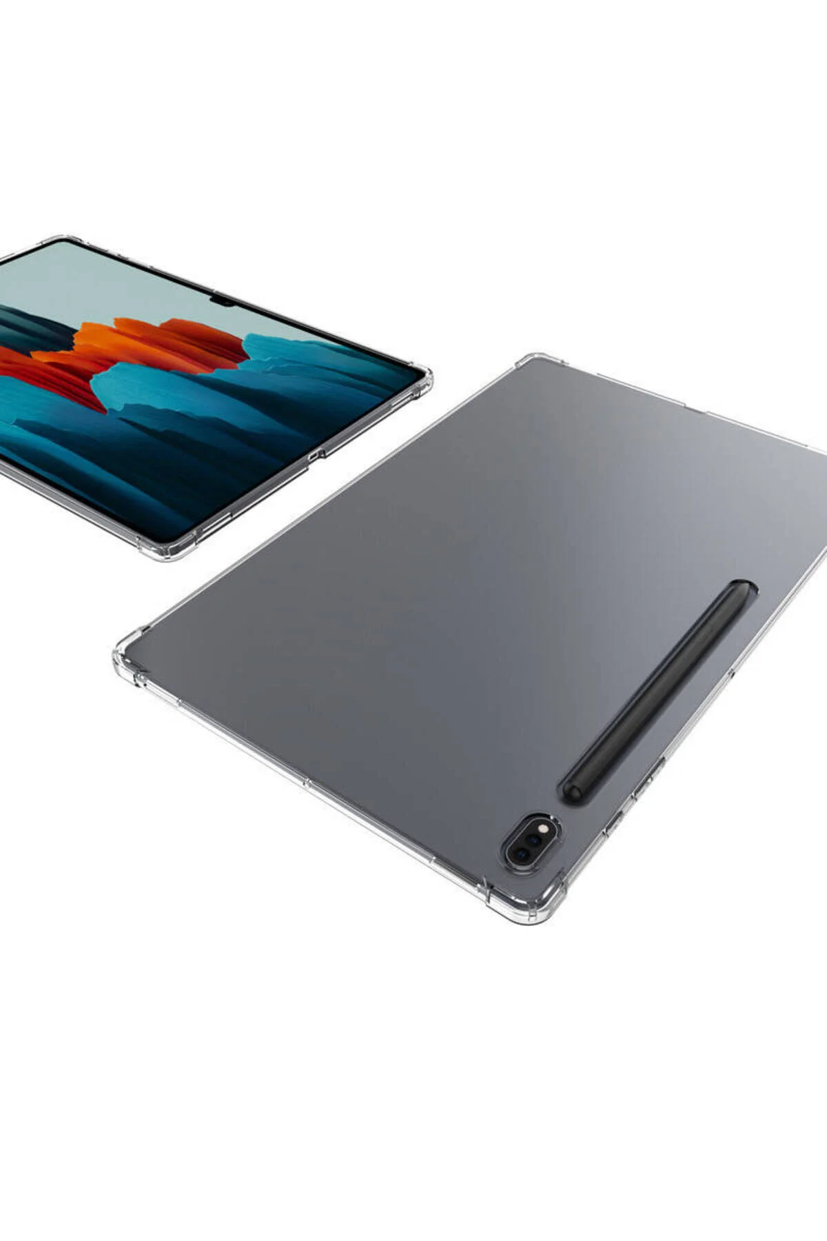Galaxy Tab S8 Plus Kılıf  Tablet Nitro Anti Shock Silikon Kapak