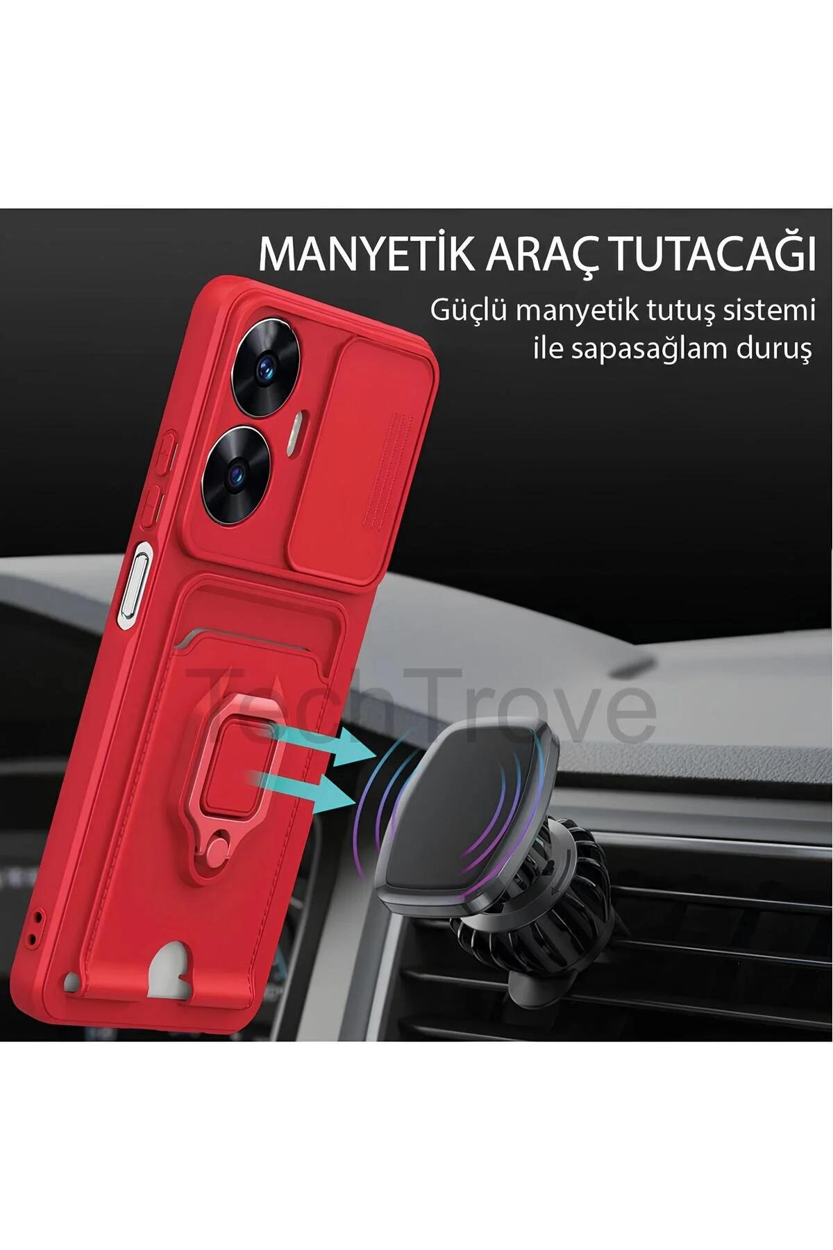 iPhone 12 Pro Max Kılıf Kamera Koruma Sürgülü Kartvizitli Kartlıklı Standlı İpli Renkli Kapak