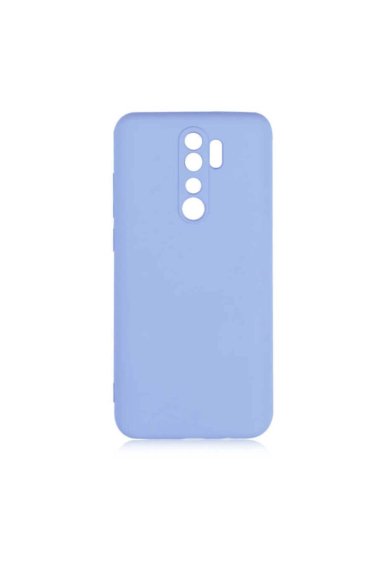 Xiaomi Redmi Note 8 Pro Uyumlu İçi Kadife Kamera Korumalı Renkli Silikon Kılıf