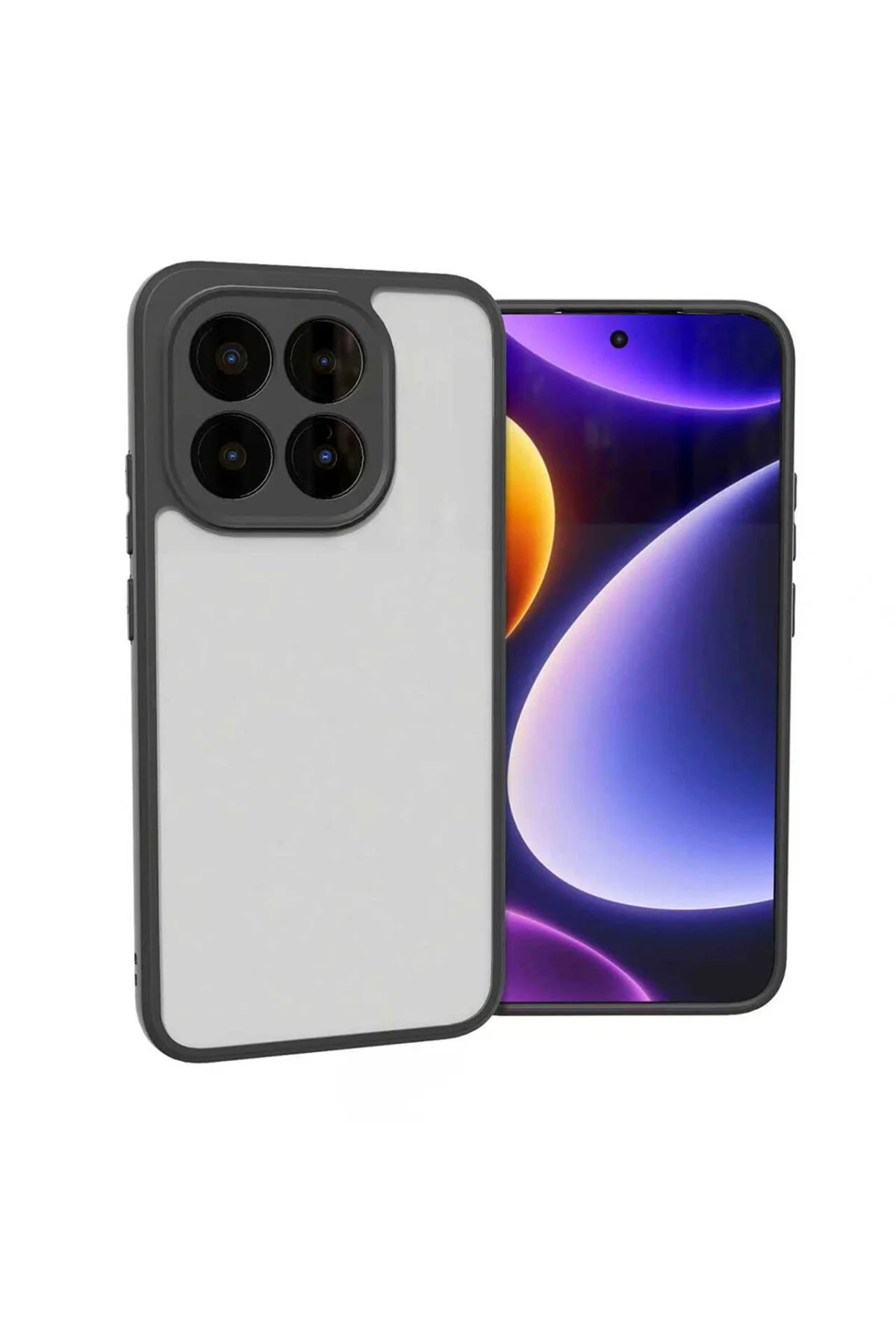 Xiaomi 15T Kılıf Kamera Koruma Çıkıntılı Şeffaf Arka Yüzeyli A++ Kalite Kapak