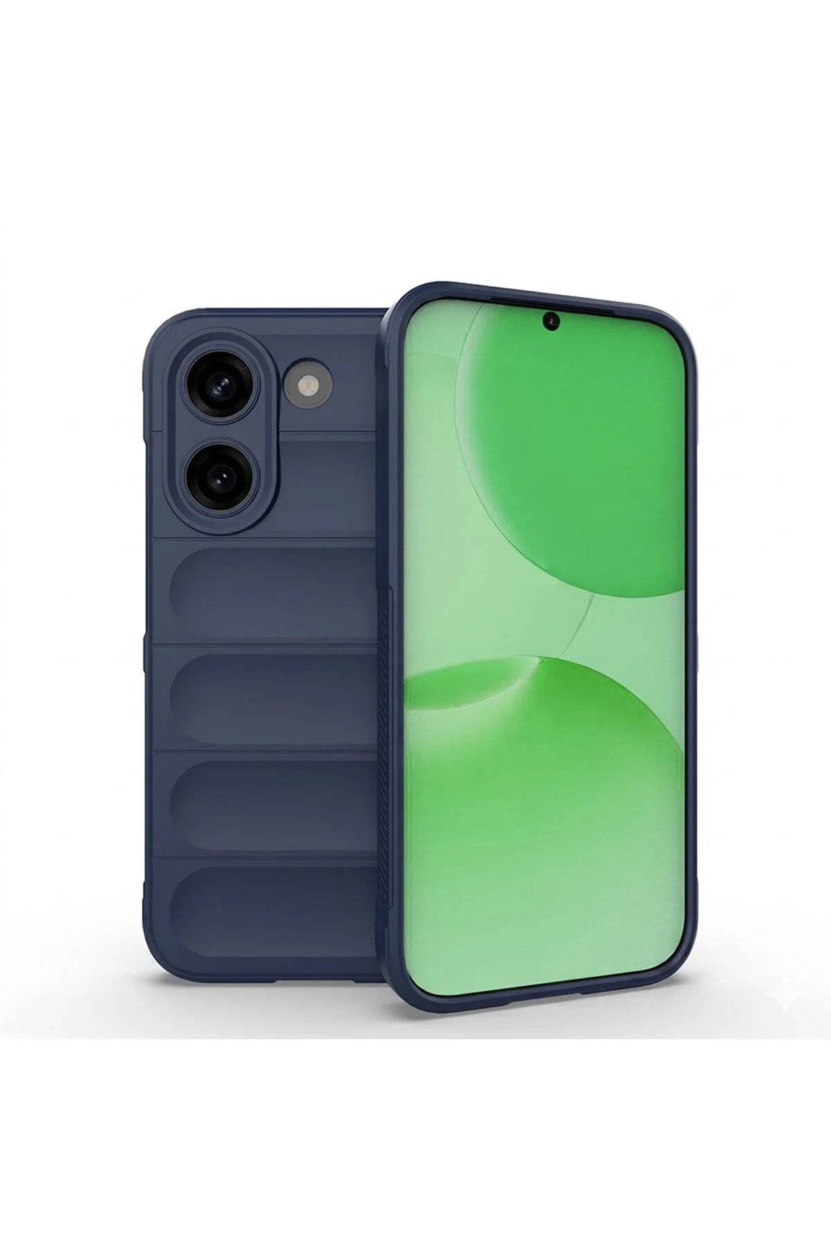 Poco X8 Pro İçin Uyumlu Esnek Yapılı Arkası Oyuklu Tasarım Silikon Kapak