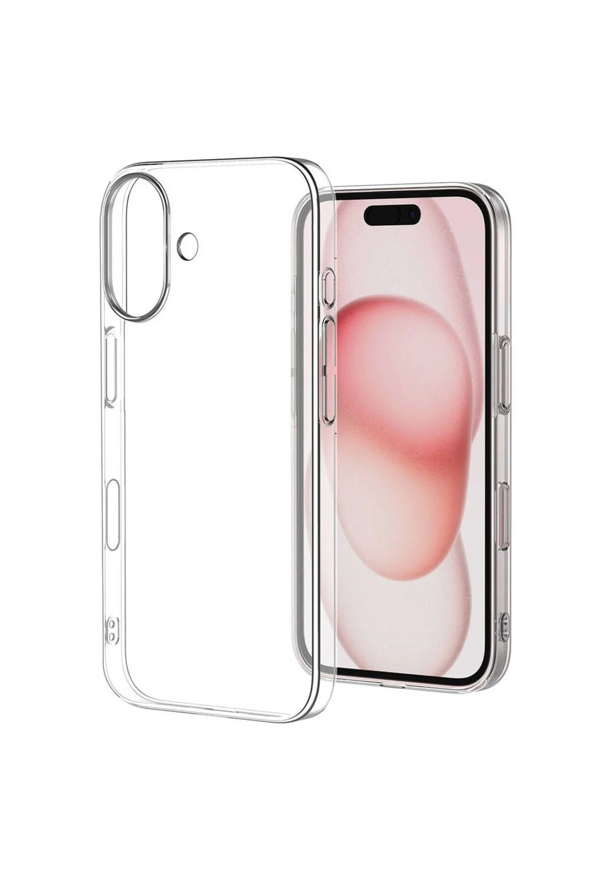 Apple iPhone 16 Plus Uyumlu Şeffaf Yeni Dizayn 16 Serisi Kılıf