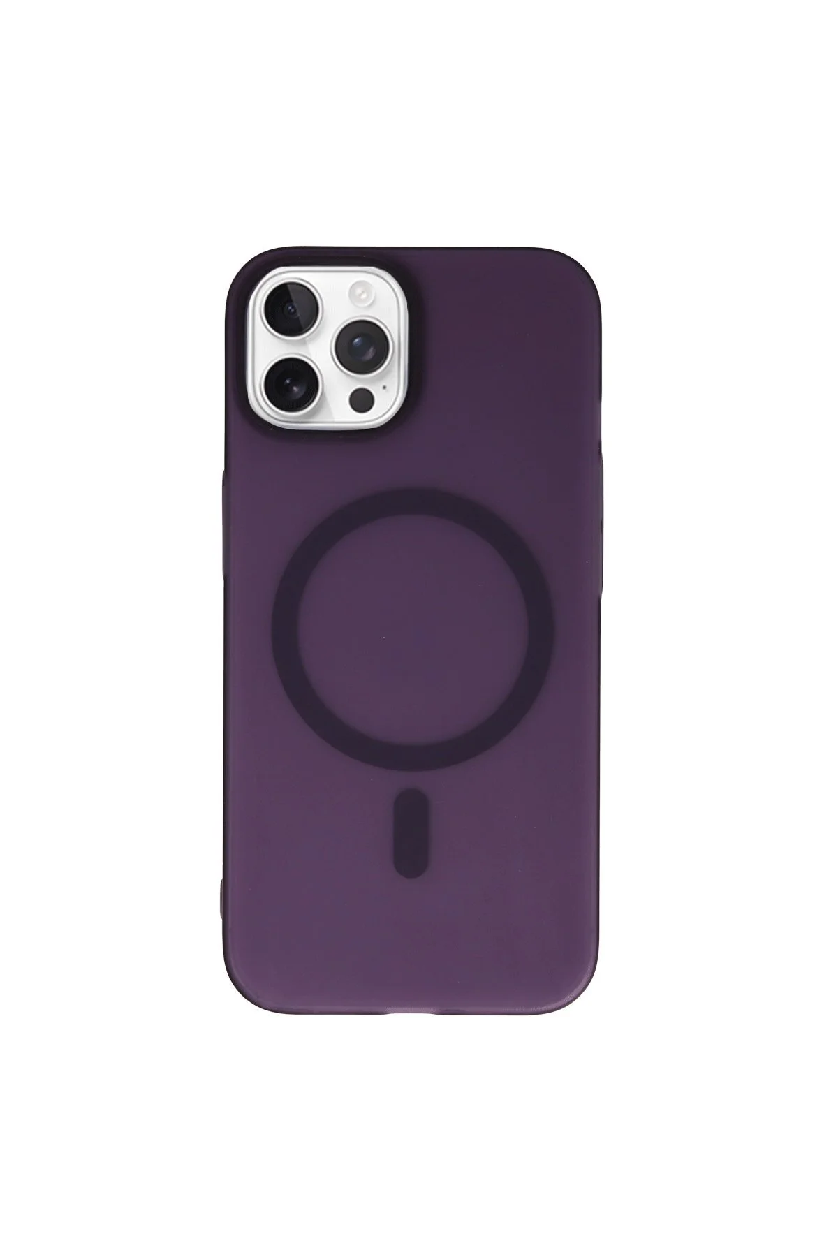 iPhone 12 Pro Uyumlu Kılıf Sert Pc Slim Ultra İnce Sararmaz Magsafe Kapak