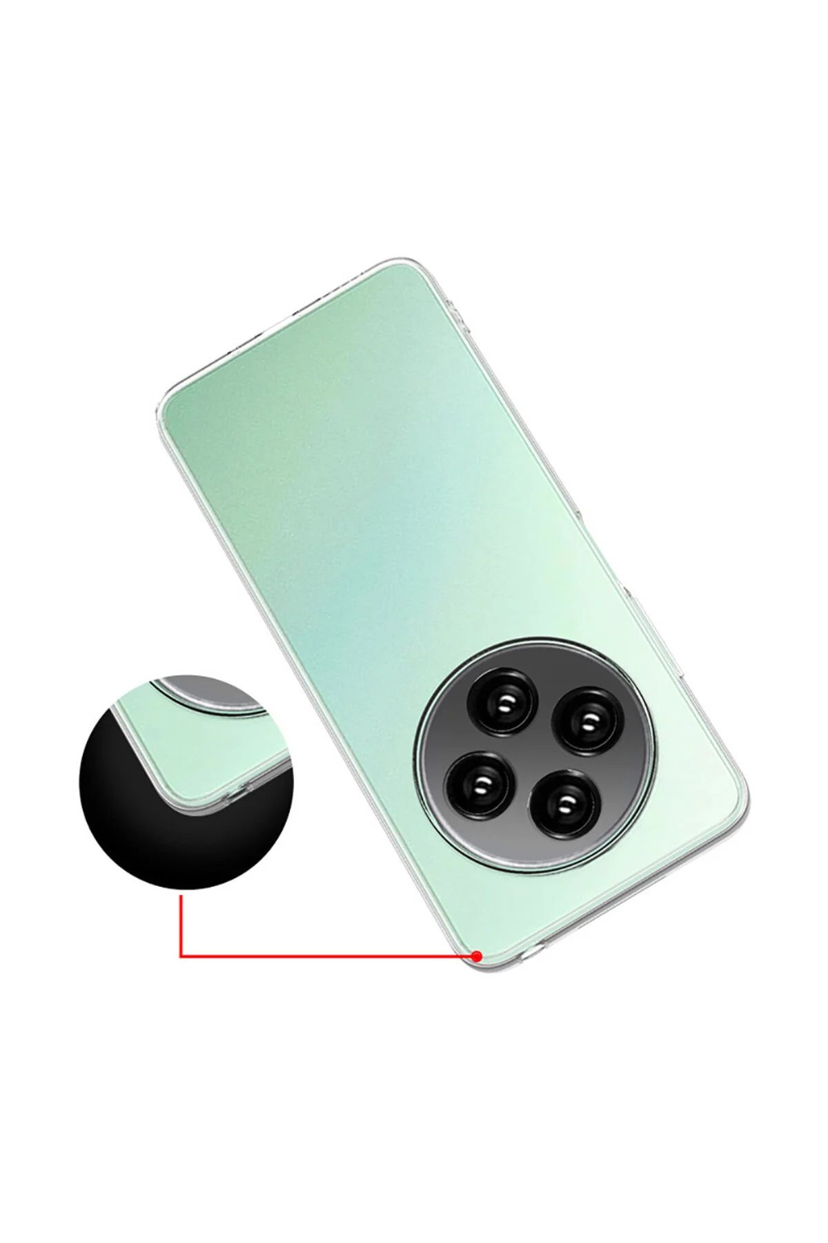 Xiaomi Redmi 14C 4G Uyumlu Soft Şeffaf Yumuşak Silikon Kılıf