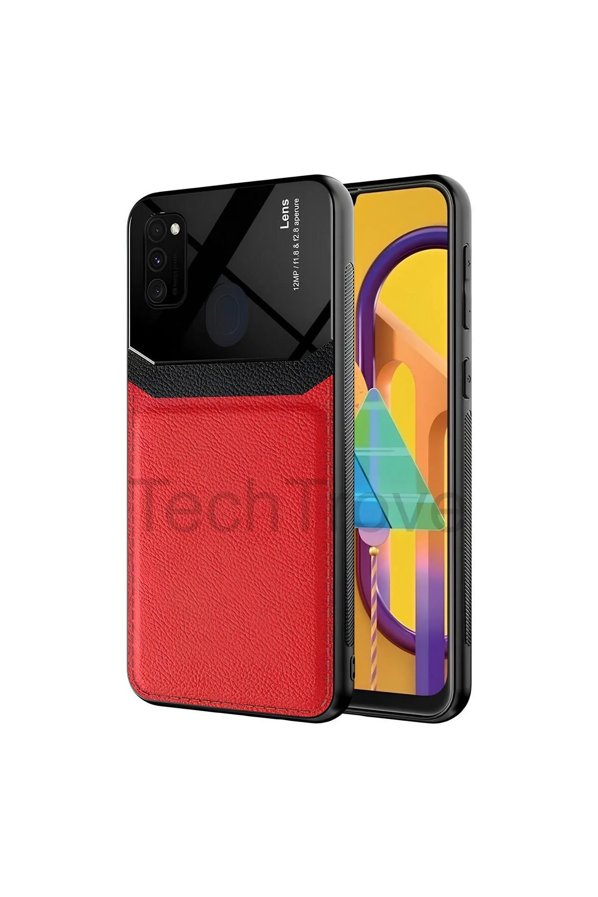 Samsung Galaxy M21 Kılıf Derili Dizayn Yeni Tasarım Soft Elde Kaymayan Kılıf