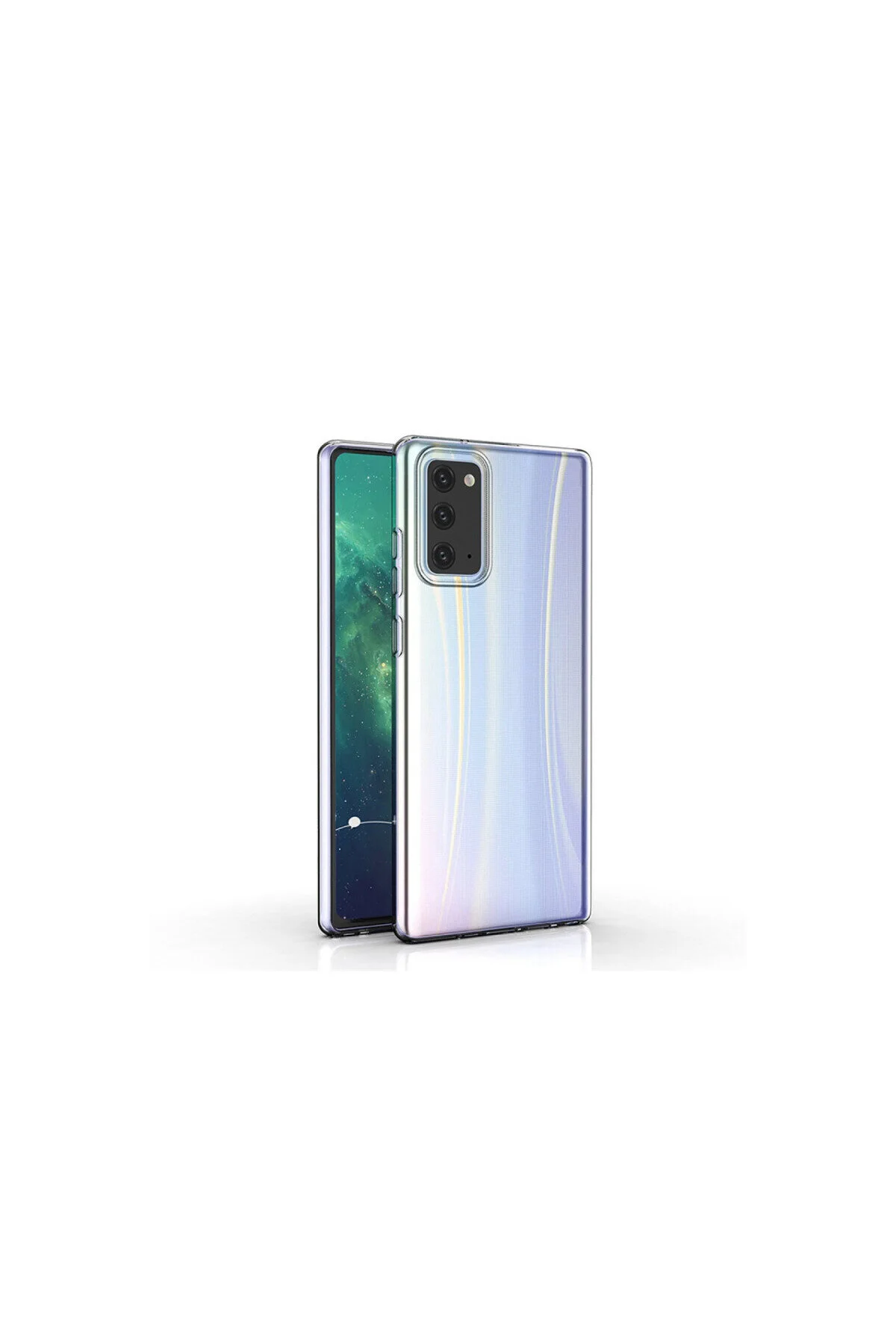 Vivo Y53S İçin Uyumlu Darbe Emici Yumuşak Ultra İnce Sararmaz Şeffaf Kılıf