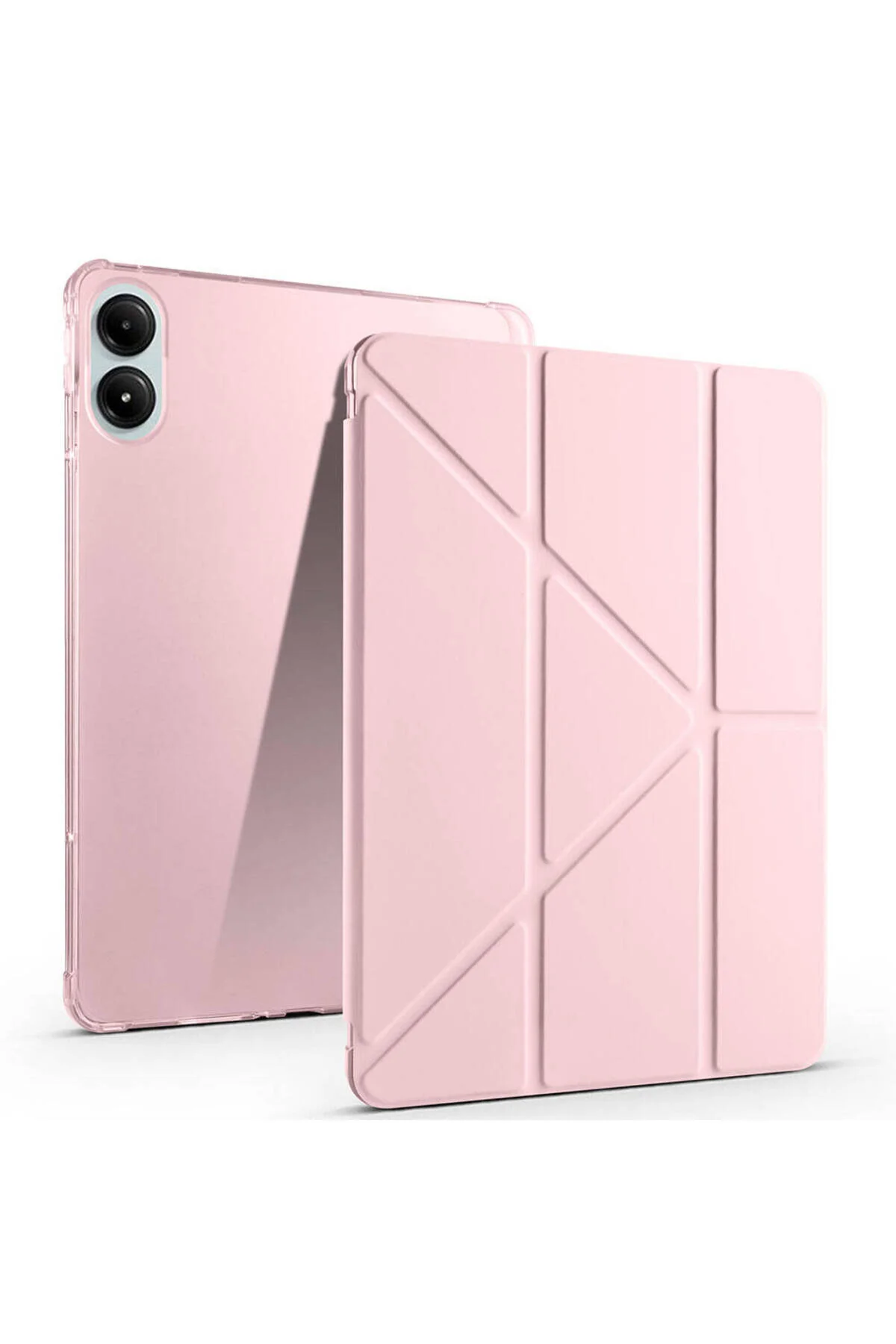 Poco Pad İçin Uyumlu Kalem Bölmeli Stand Olabilen Smart Tablet Kılıfı