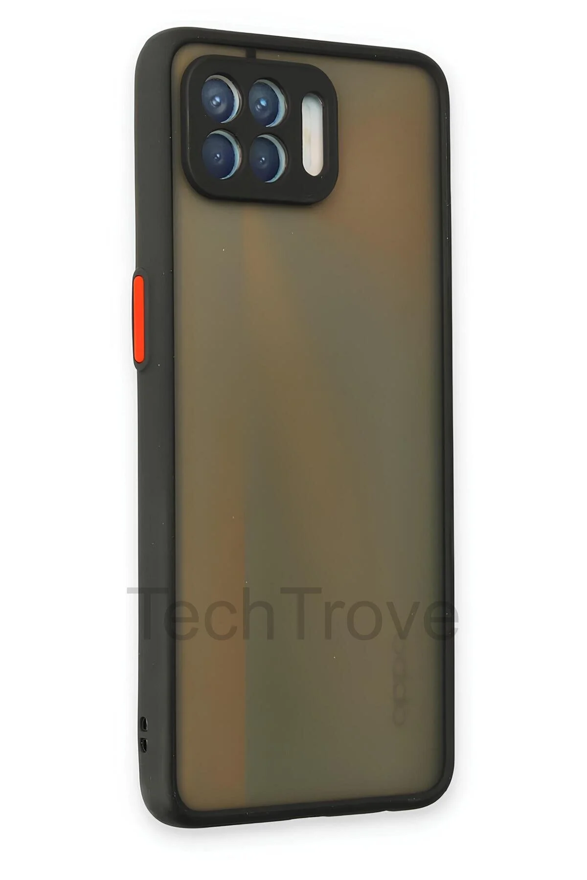 Oppo Reno 4 Lite Kılıf Darbe ve Kamera Korumalı Lüks Mat Silikon Kapak