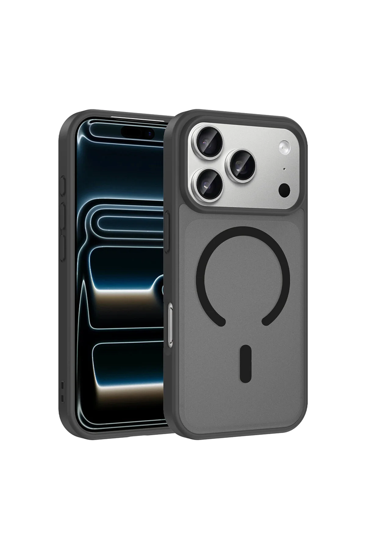 iPhone 17 Pro Uyumlu Magsafe Kılıf Mat Yüzey Darbe Korumalı İnce Kapak