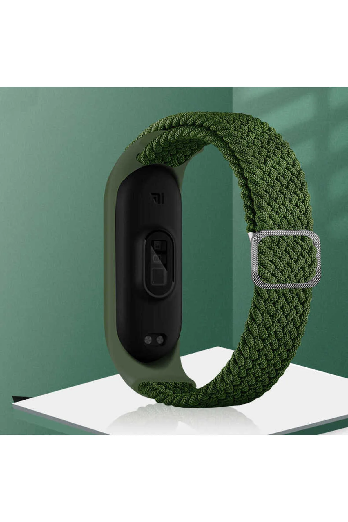 Mi Band 3 İçin Uyumlu Örgü Kayış Kordon
