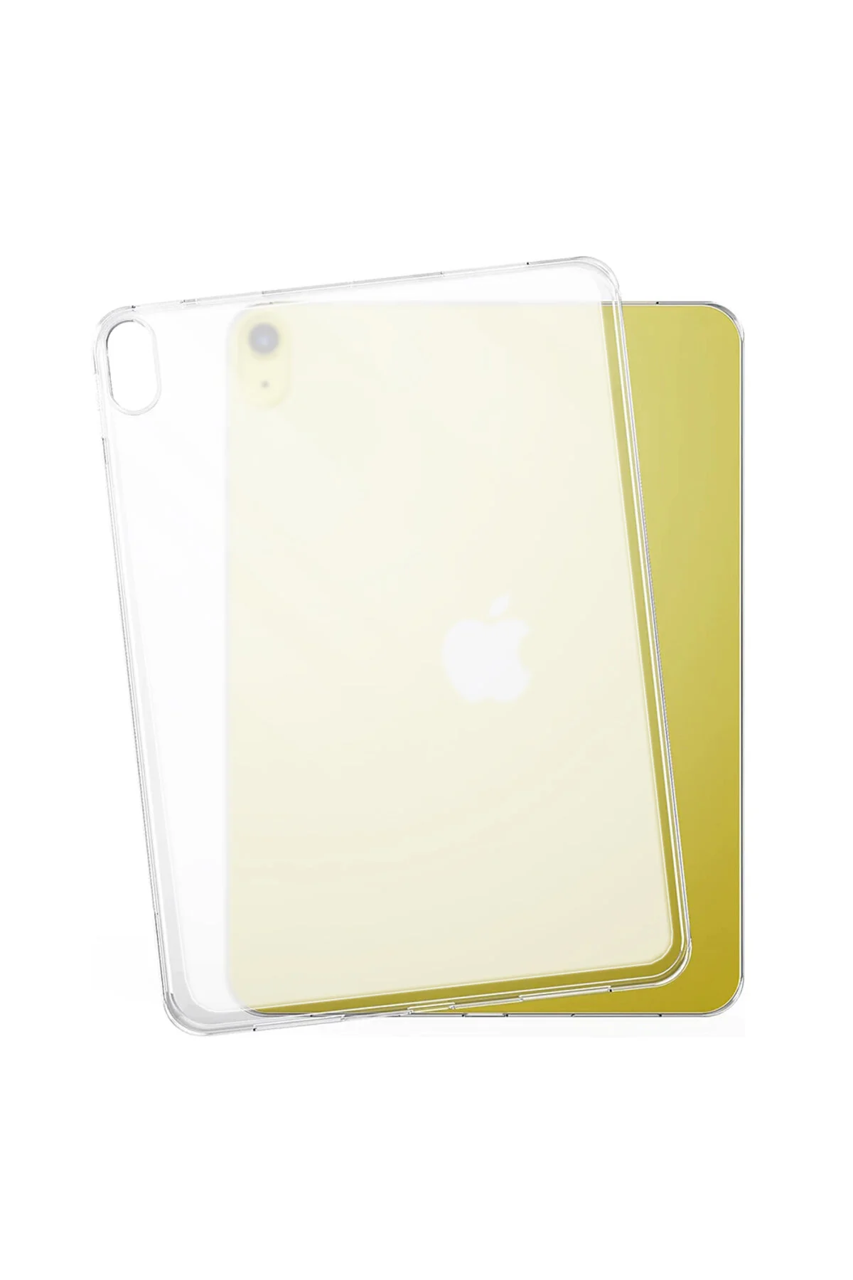 Apple iPad 10.9 2022 (10.Nesil) A2757 Uyumlu Şeffaf Ve Esnek Pürüzsüz Yüzey iPad Kılıfı