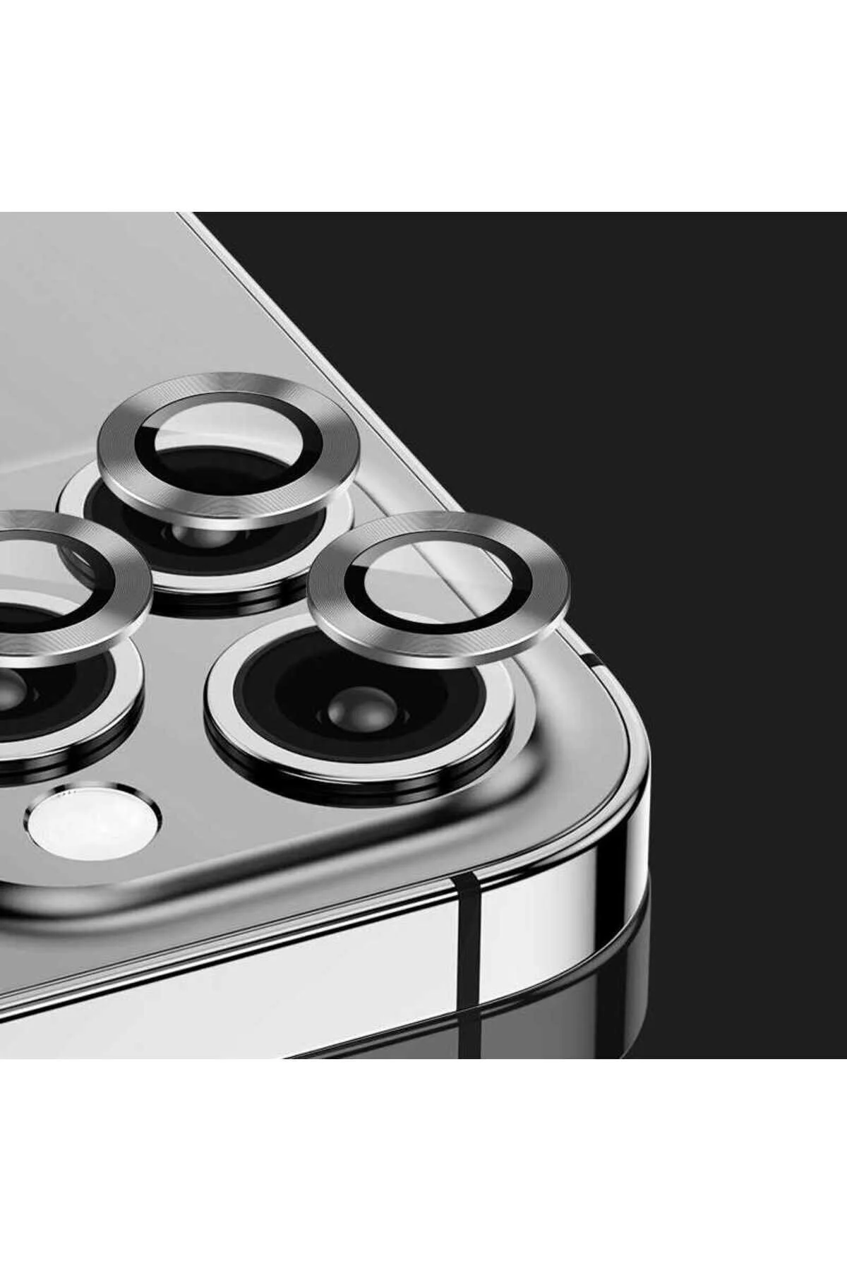 Apple iphone 12 pro - iphone 11 pro Ve iPhone 11 pro max Birebir Uyumlu Kamera Lens Koruyucu Cam