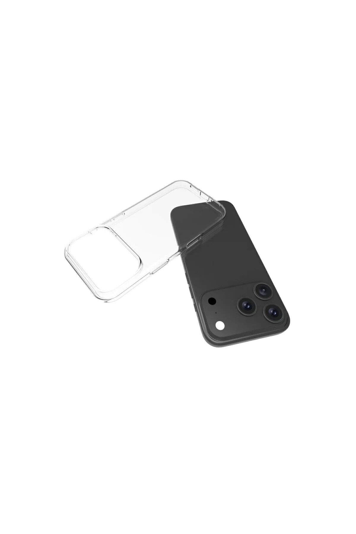 Apple iPhone 17 Pro Max İçin Uyumlu Darbe Emici Yumuşak Ultra İnce Sararmaz Şeffaf Kılıf