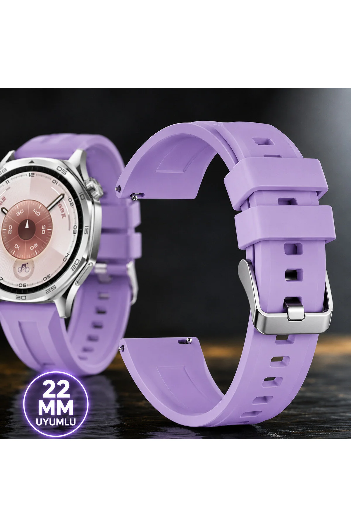 Haylou RT2 Uyumlu 22mm Silikon Kordon