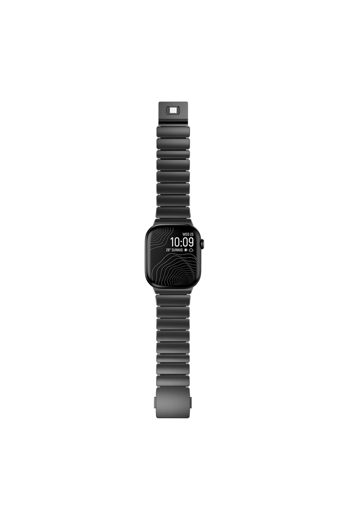 Watch 44mm İçin UyumluTitanyum Silikon Kordon