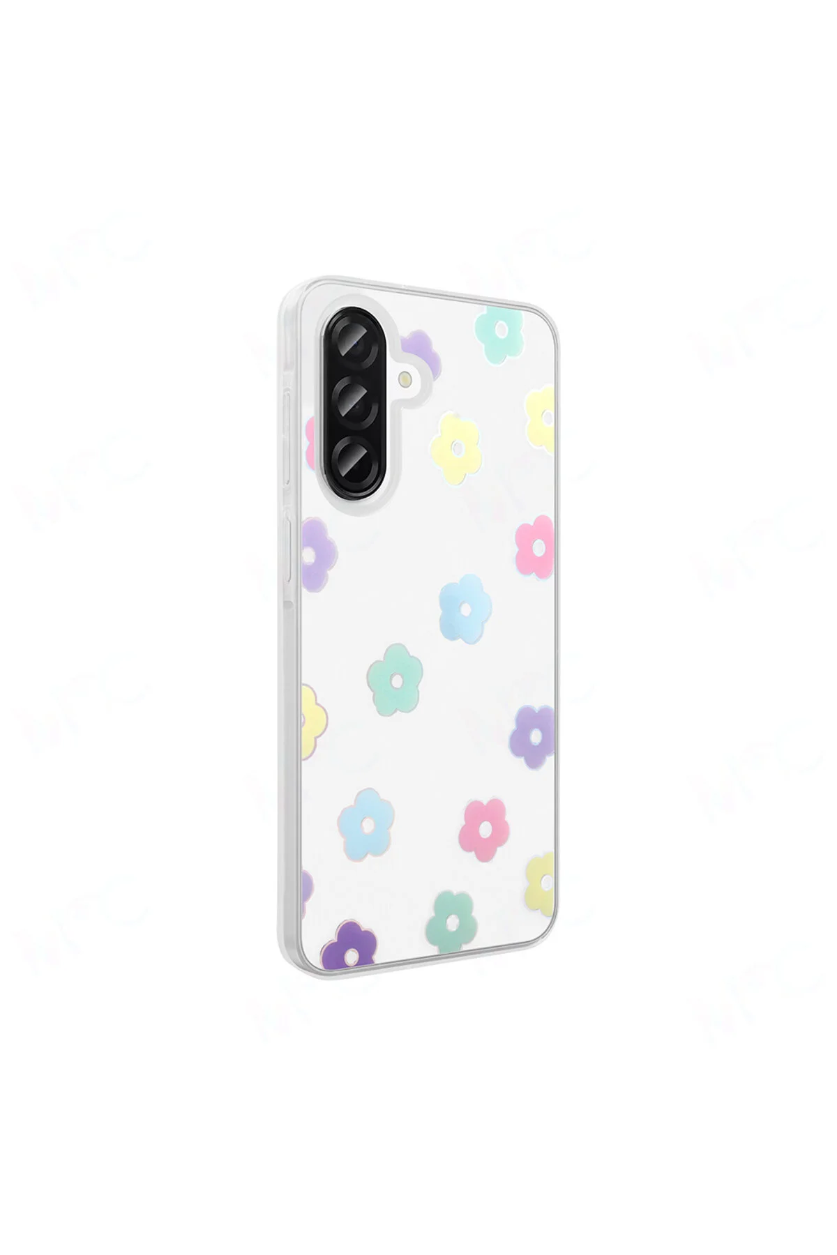 Galaxy A26 Kılıf Şeffaf Figürlü Zore Folk Sert Kapak