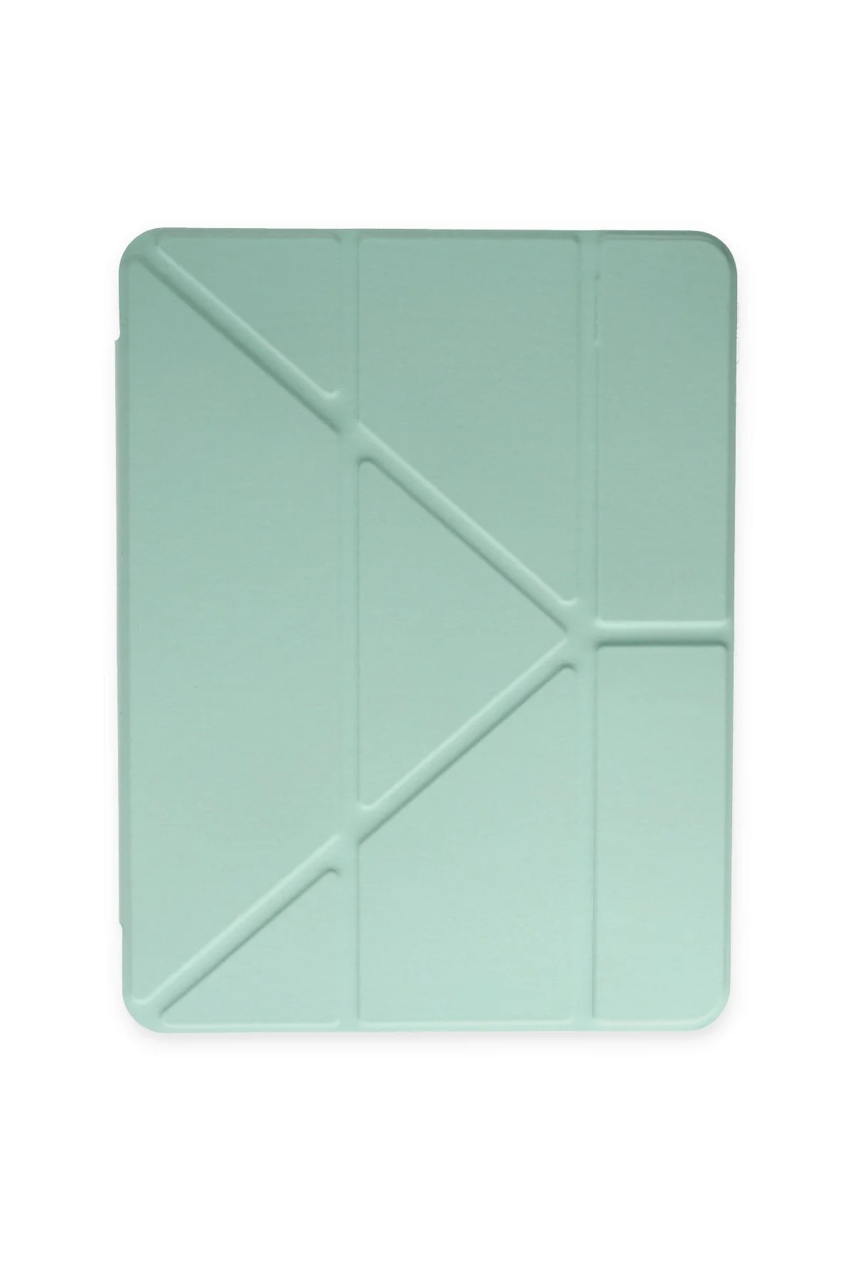 iPad Air 2 9.7 Uyumlu Kılıf Kalem Bölmeli Uyku Modlu Smart Case - Açık Yeşil