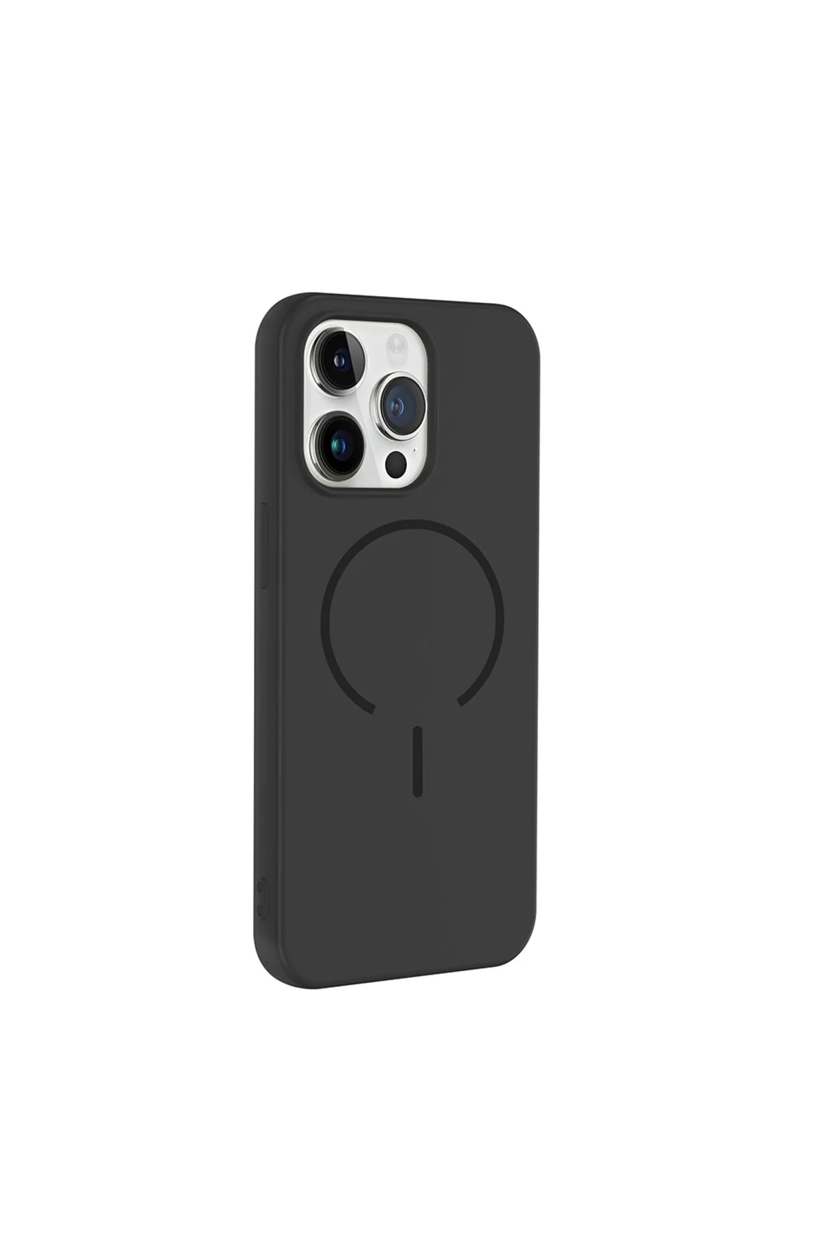 iPhone 13 Pro İçin Uyumlu M-Safe Özellikli Soft Renkli Elde Kaymaz Silikon Kılıf