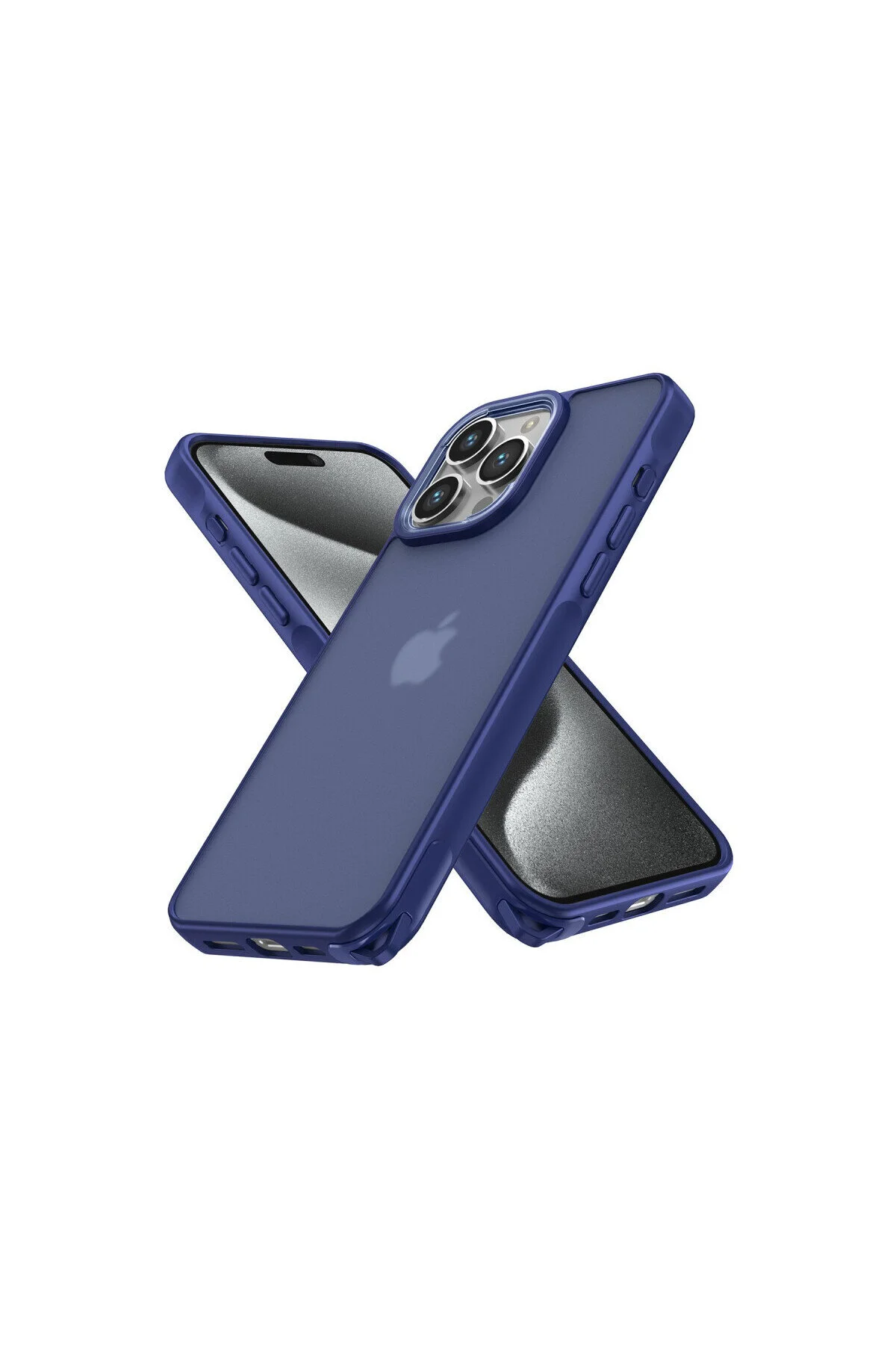 iPhone 14 Pro Max İçin Uyumlu Buzlu Tasarım Sararmaz Tpu Kılıf