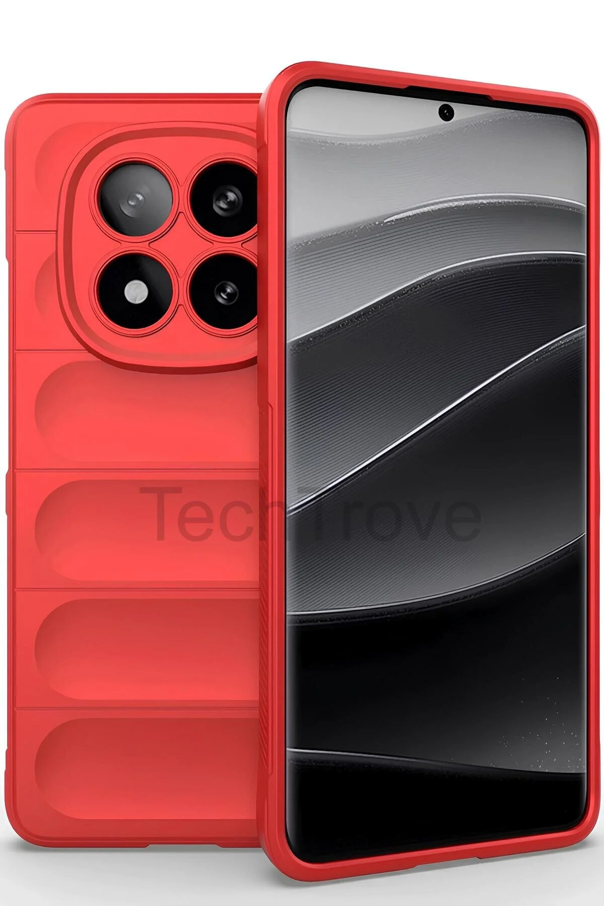 Xiaomi Redmi Note 14 Pro 5G Kılıf Elde Kaymaz İçi Kadife Silikon Kapak