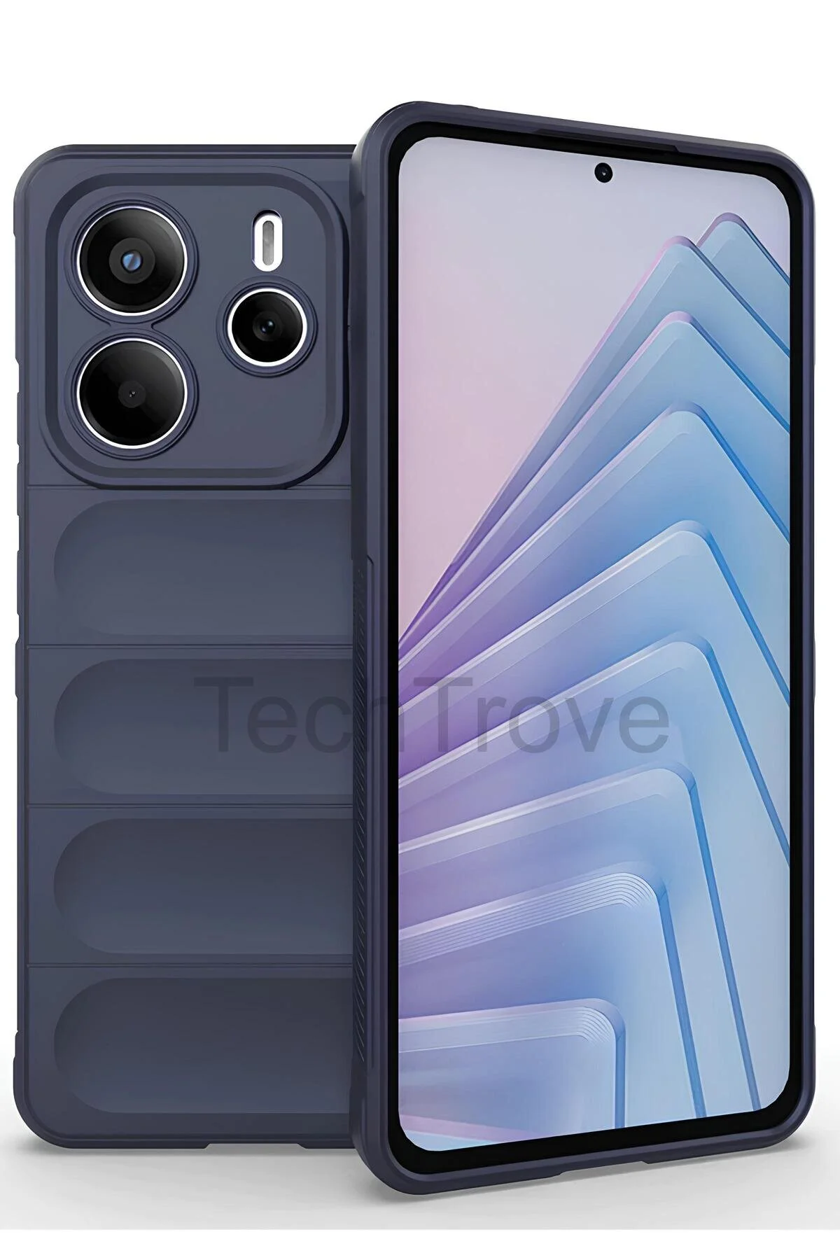 Xiaomi Redmi Note 14 4G Kılıf Elde Kaymaz İçi Kadife Silikon Kapak